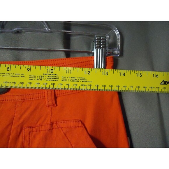 Maeve Cropped Wide-Leg Pants Womens Size 0 Bright Orange RN66170 Msrp $118 New - Picture 8 of 11